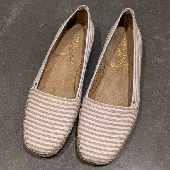 Aerosoles Espadrilles Flats Women's Size 9 Nautical Vacation Lagenlook Slip On - Picture 4 of 10